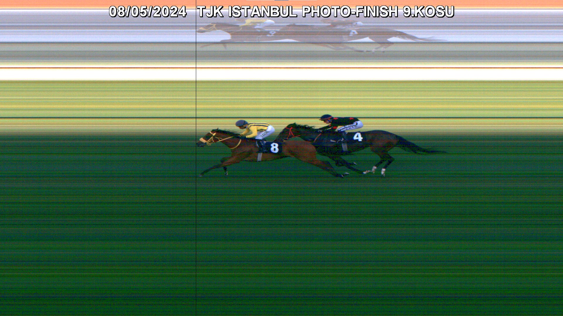  stanbul 9 Ko u Foto Finish Resmi 08 May s 2024 ar amba 