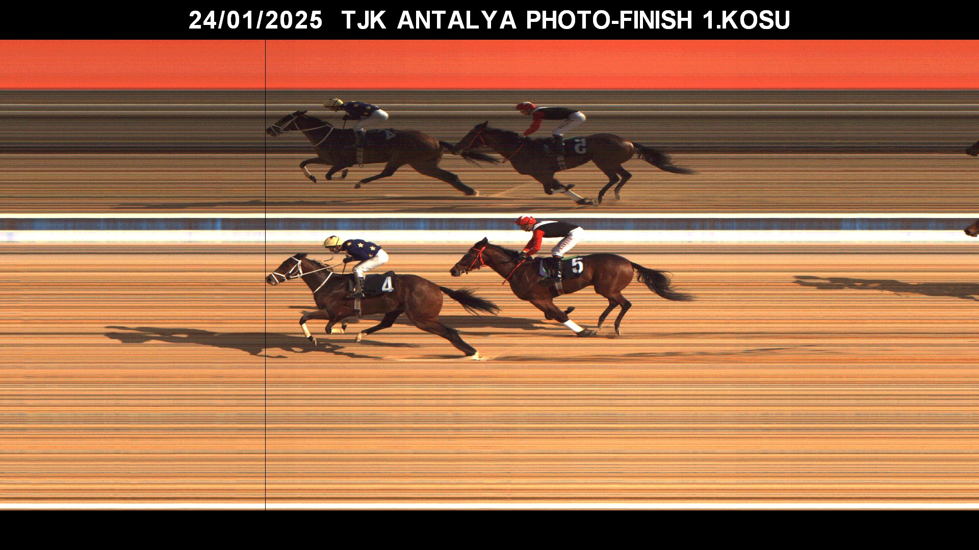 Antalya 1 Ko u Foto Finish Resmi 24 Ocak 2025 Cuma 