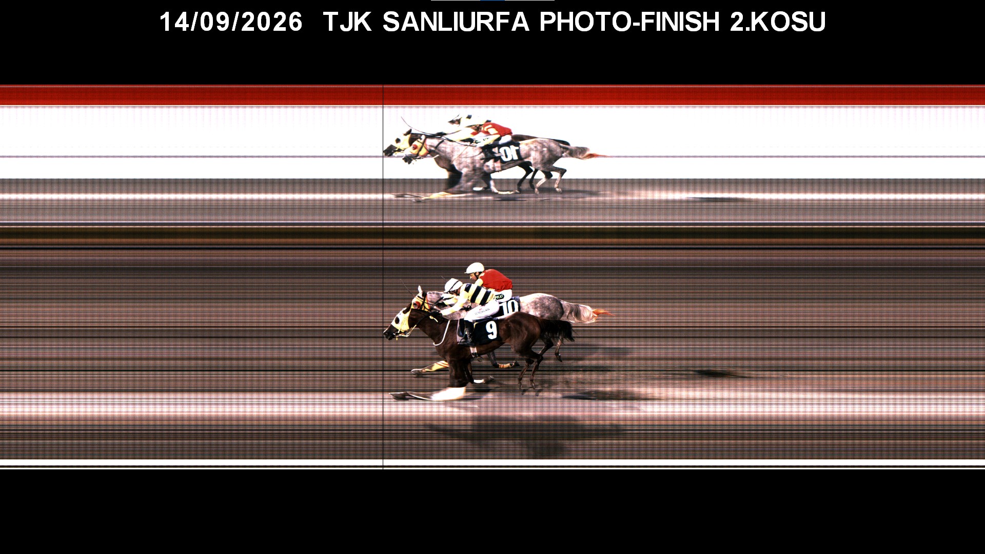 Şanlıurfa 2. Koşu foto finiş görüntüsü — 2026-09-14