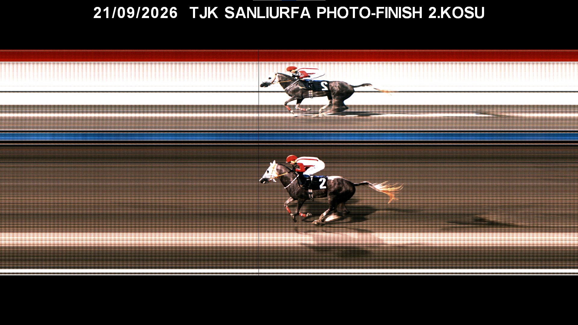 Şanlıurfa 2. Koşu foto finiş görüntüsü — 2026-09-21