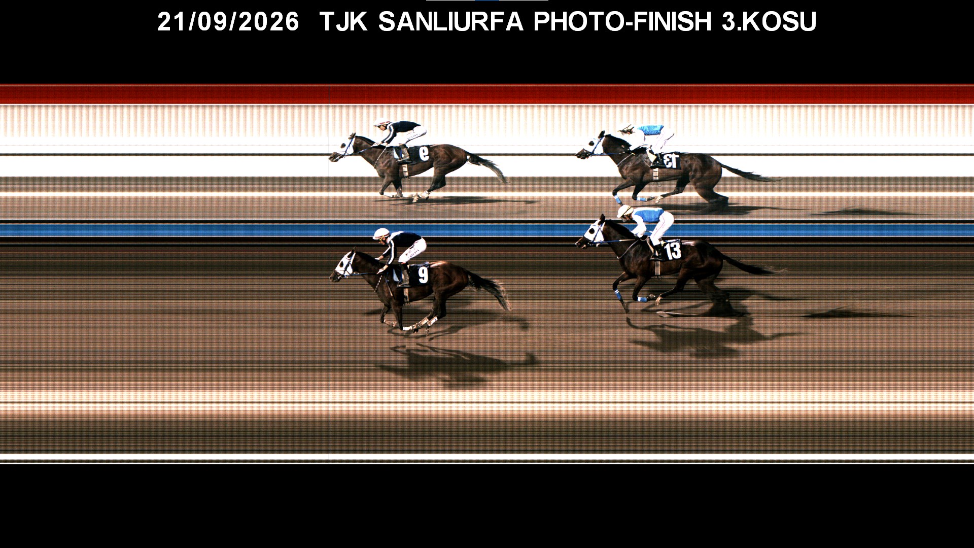 Şanlıurfa 3. Koşu foto finiş görüntüsü — 2026-09-21